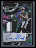 DELETE 130919 2022 Panini Spectra Aspiring Autographs 6 Carson Strong Rookie Patch Auto 2/4