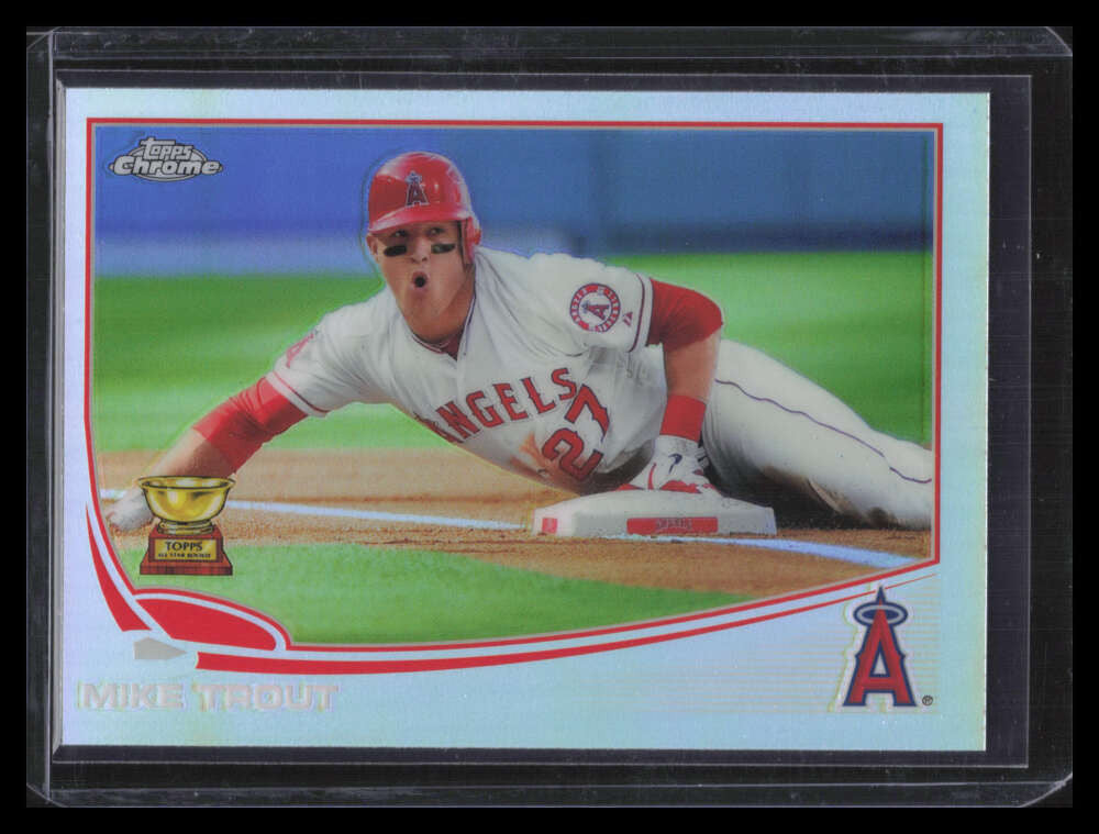 2013 Topps Chrome Refractor 1 Mike Trout 127684