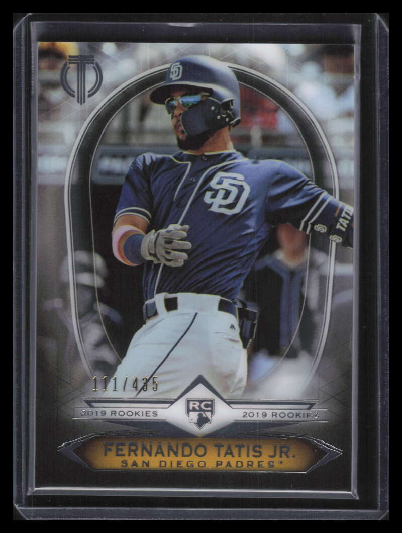 DELETE 131016 2019 Topps Tribute '19 Rookies 19r12 Fernando Tatis Jr. Rookie 111/435