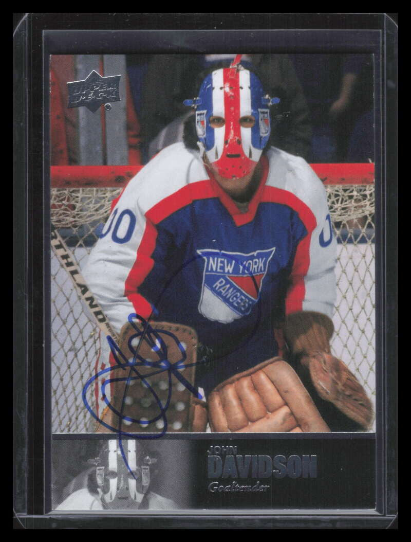 2020-21 SP Signature Legends '97 Legends Signatures al181 John Davidson Auto