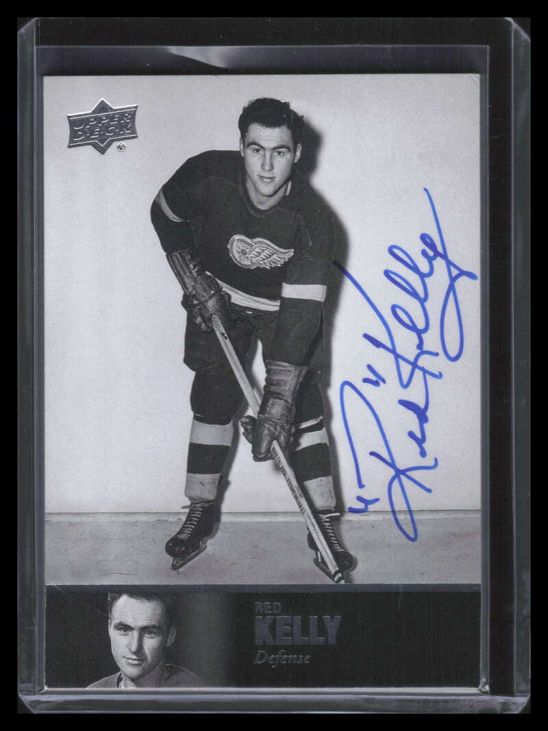 2011-12 Ultimate Collection 1997 Legends Autographs al5 Red Kelly Auto
