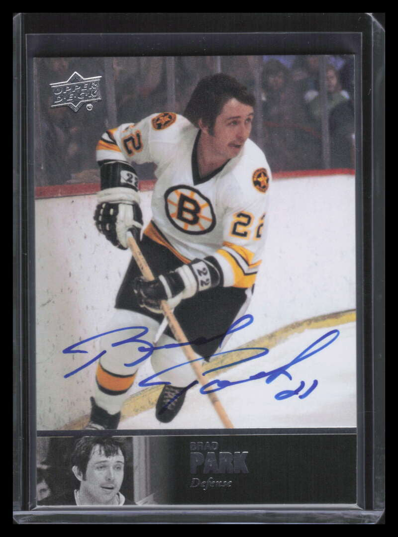 2012-13 Ultimate Collection 1997 Legends Autographs al32 Brad Park Auto