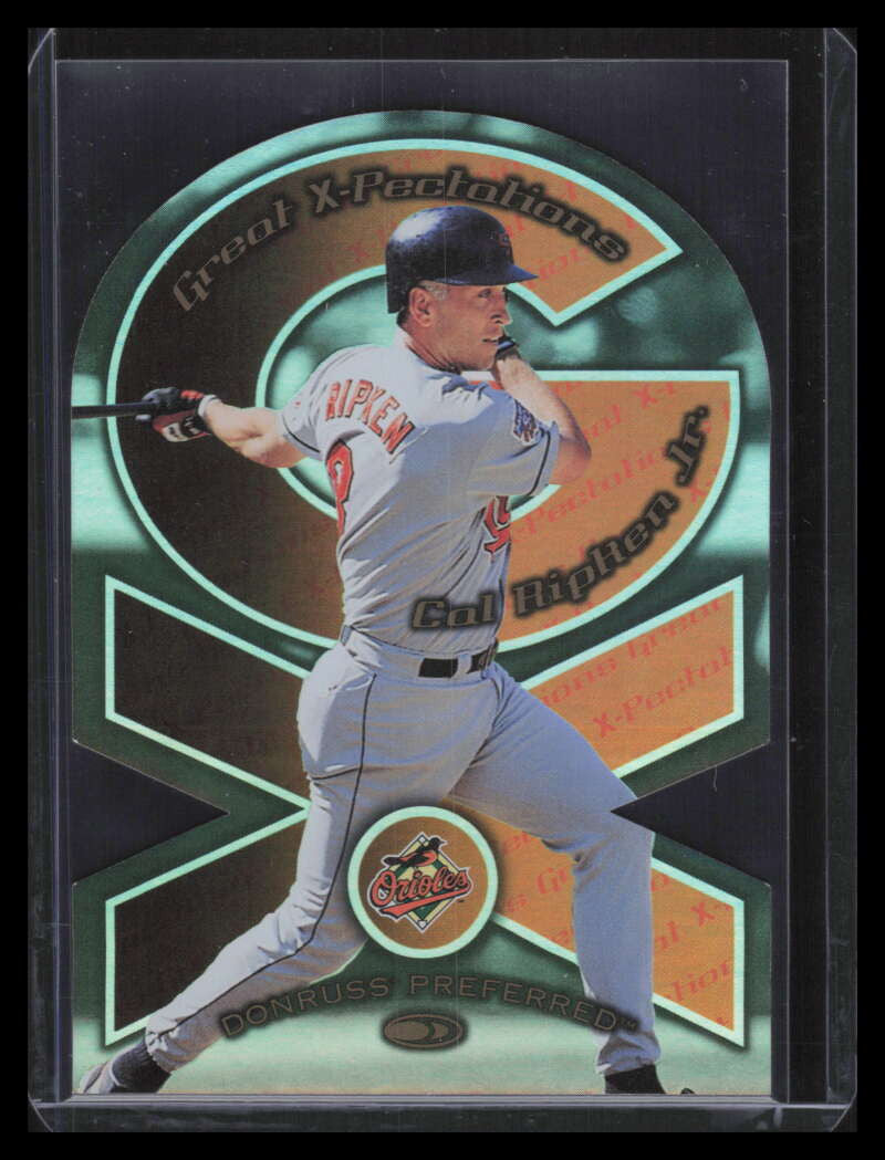 SOLD 131127 1998 Donruss Preferred Great X-Pectations Die Cuts 13 Tatis Cal Ripken 29/300