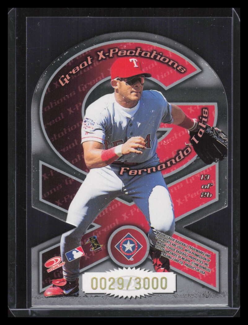 SOLD 131127 1998 Donruss Preferred Great X-Pectations Die Cuts 13 Tatis Cal Ripken 29/300