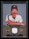 2005 UD Portraits Jersey Gold 74 Mike Schmidt Jersey 12/15
