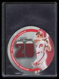 2003 Fleer Hardball Round Numbers Game Used MS Mike Schmidt Jersey Patch