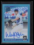 DELETE 131169 2018 Donruss Optic Rated Signatures Aqua Walker Buehler Rookie Auto 16/125