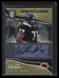 SOLD 131199 2021 Panini Chronicles Totally Certified Signatures Gold William Perry Auto 9/10