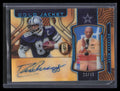2022 Panini Gold Standard Jacket Signatures Platinum 14 Drew Pearson Auto 28/49