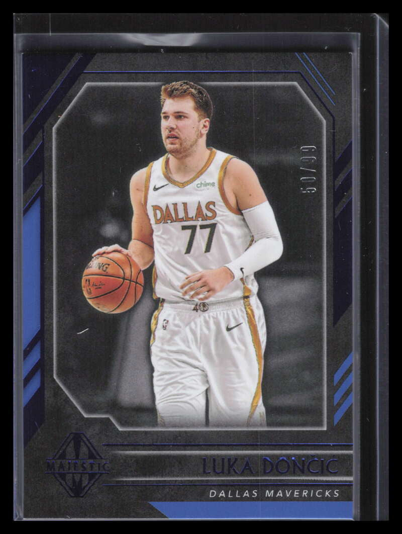DELETE 131209 2020-21 Panini Chronicles Blue 337 Luka Doncic Majestic 50/99