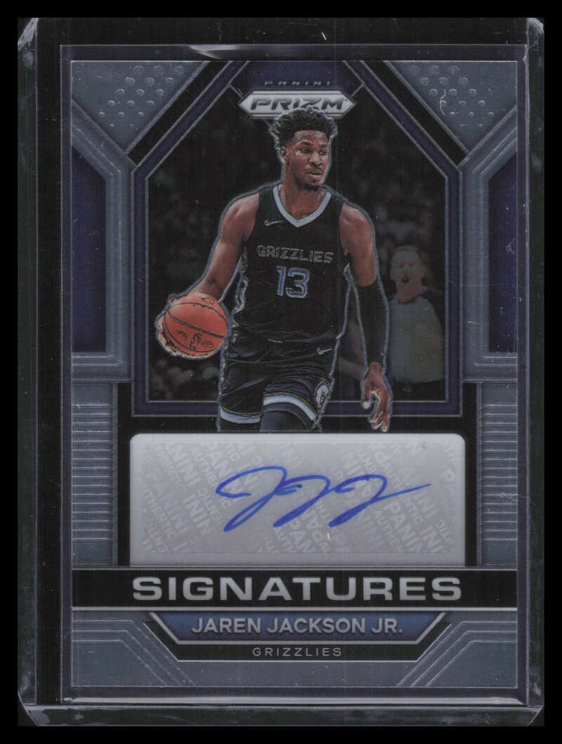 DELETE 131215 2022-23 Panini Prizm Signatures 17 Jaren Jackson Jr. Auto