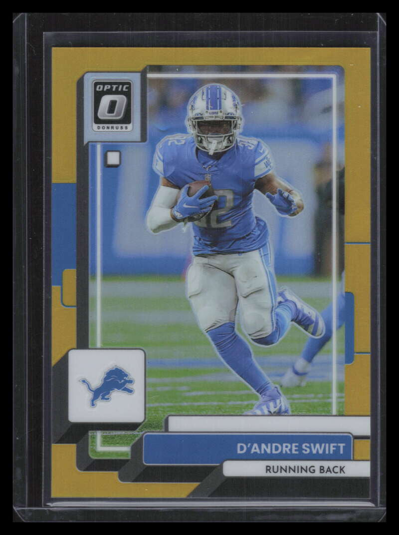 DELETE 131271 2022 Donruss Optic Gold Refractor 66 D'Andre Swift 8/10