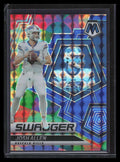 DELETE 131273 2022 Panini Mosaic Swagger Mosaic Blue Refractor 4 Josh Allen 59/99