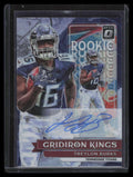 DELETE 131291 2022 Donruss Optic Gridiron Kings Autographs 9 Treylon Burks Rookie Auto 21/99