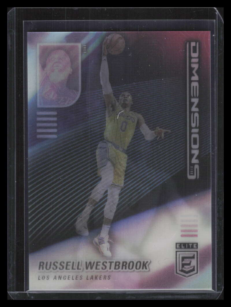 DELETE 131324 2021-22 Elite Dimensions 1 Russell Westbrook