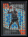 2020-21 Panini Mosaic HoloFame Mosaic Reactive Blue 3 Shaquille O'Neal 71/99