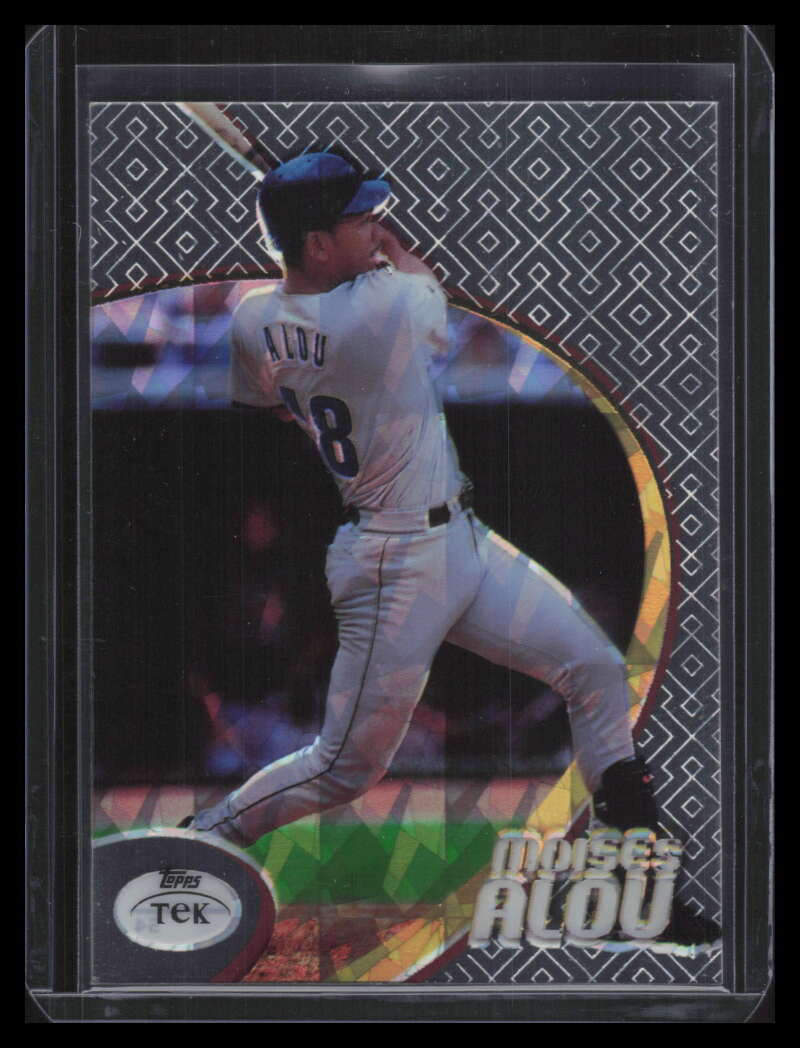 1998 Topps Tek Diffractors Pattern 54 55 Moises Alou