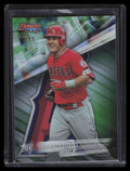2016 Bowman's Best Green Refractor 1 Mike Trout 70/99