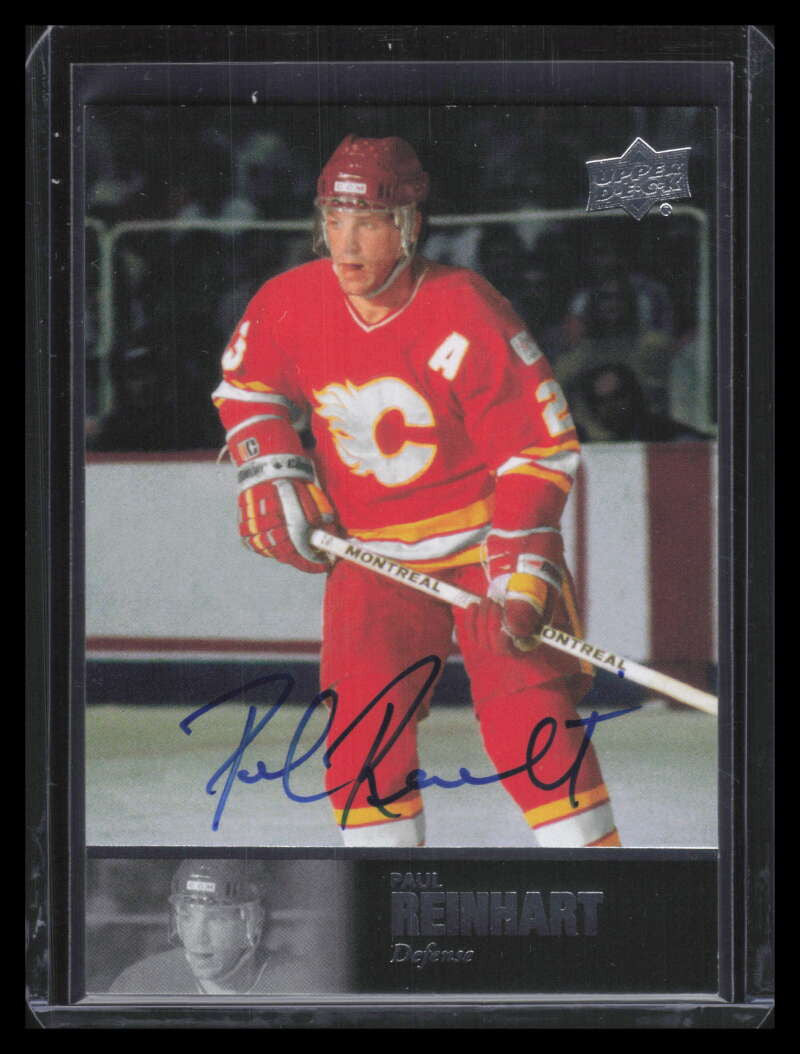 2020-21 SP Signature Legends '97 Legends Signatures al224 Paul Reinhart Auto