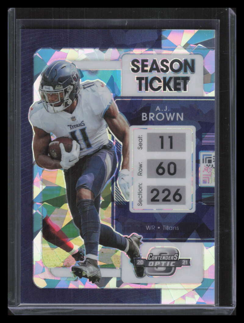 2021 Panini Contenders Optic Cracked Ice 23 A. J. Brown 19/22