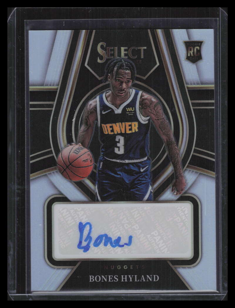 DELETE 131551 2021-22 Select Rookie Signatures 30 Bones Hyland Rookie Auto 89/249