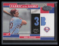 2002 Leaf Certified Fabric of the Game 38ps Mike Schmidt Jersey 47/50 Position