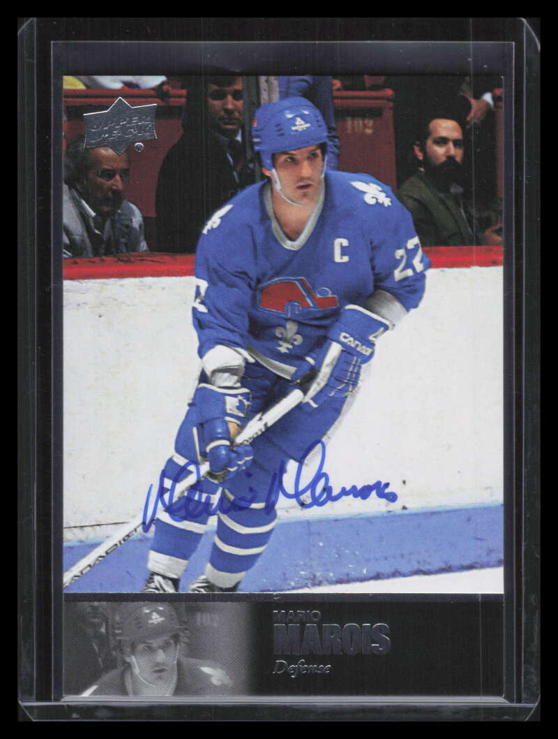 2020-21 SP Signature Legends '97 Legends Signatures al176 Mario Marois Auto