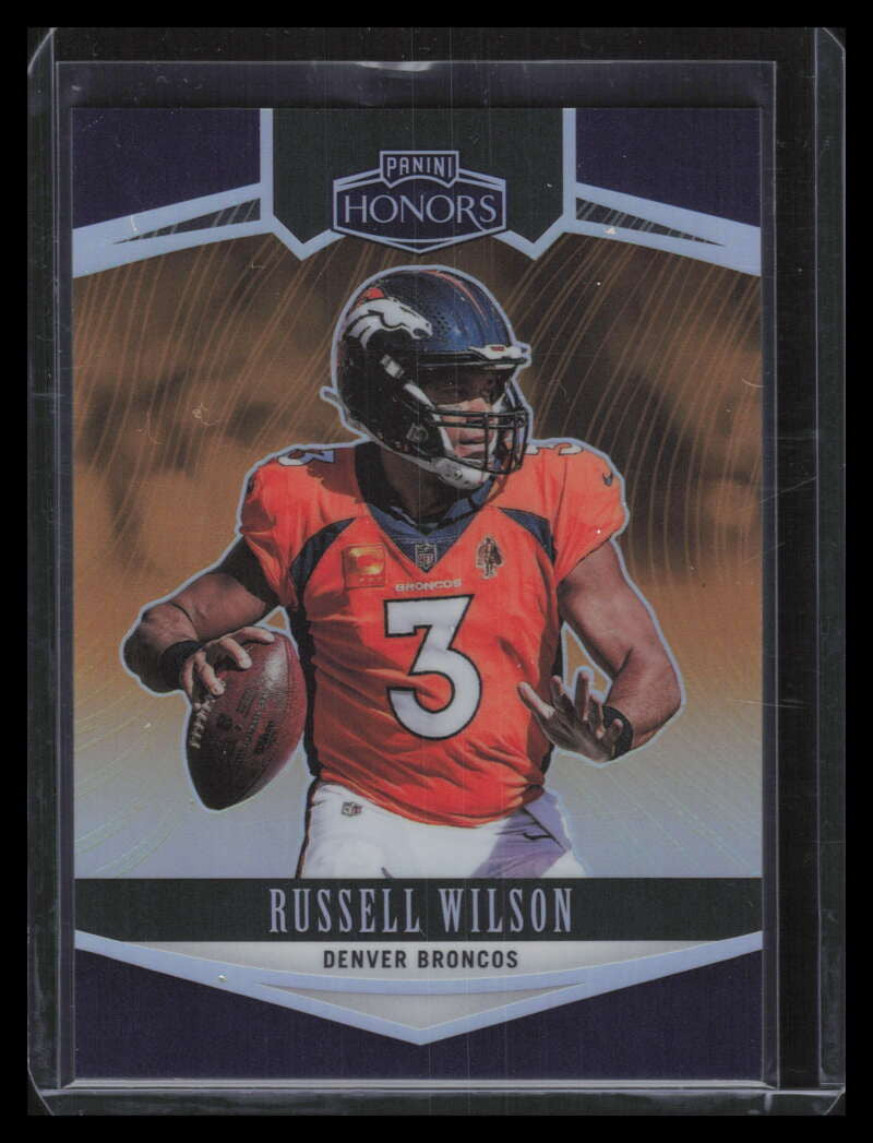 2022 Panini Honors Orange 14 Russell Wilson 15/20
