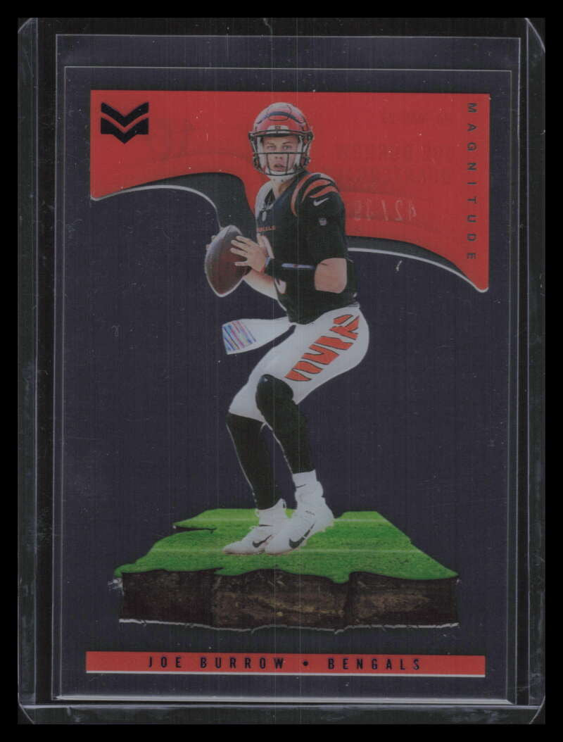 2021 Panini Chronicles Magnitude Purple 23 Joe Burrow 42/49