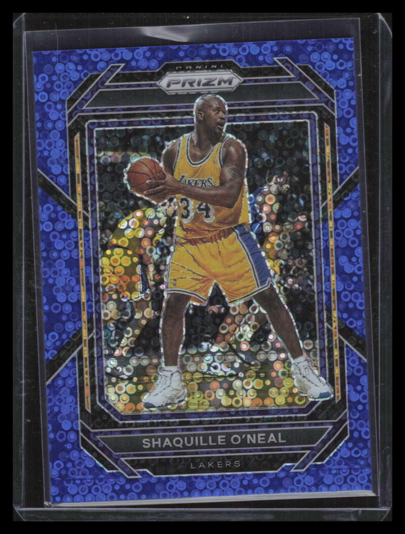 2022-23 Panini Prizm Prizms Fast Break Blue 297 Shaquille O'Neal 65/150