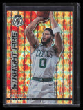 DELETE 131771 2020-21 Panini Mosaic Straight Fire 14 Jayson Tatum