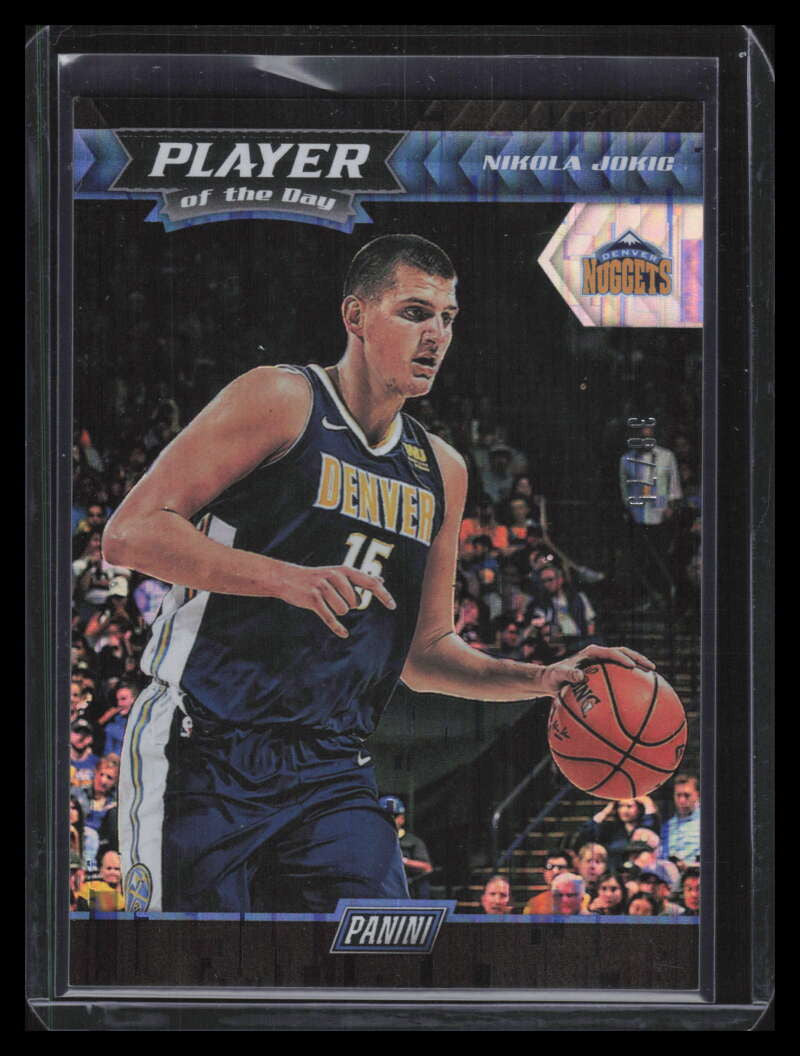 2017-18 Panini Player of the Day Wind Chimes 12 Nikola Jokic 38/75