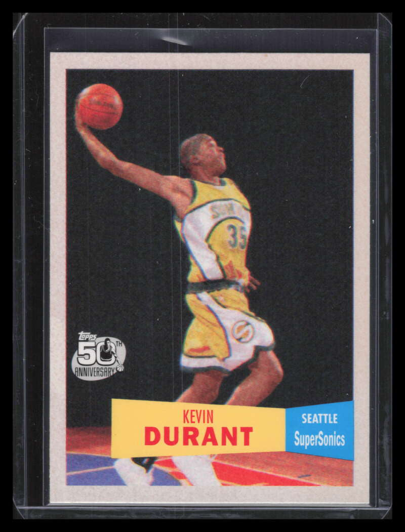 DELETE 131794 2007-08 Topps 1957-58 Variations 112 Kevin Durant Rookie