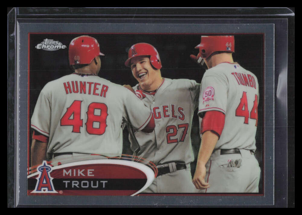2012 Topps Chrome 144 Mike Trout 126781