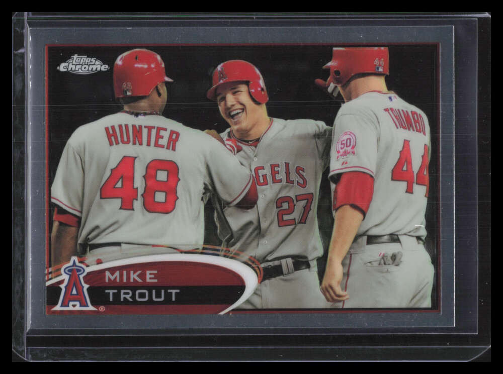 2012 Topps Chrome 144 Mike Trout 126779