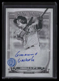 2020 Topps Gypsy Queen Autographs Black and White GQAGU Gio Urshela Auto 20/50