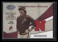 2004 Leaf Certified Materials Fabric of Game AL/NL 80 Mike Schmidt Jacket 69/100