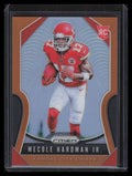 2019 Panini Prizm Prizms Orange Refractor 345 Mecole Hardman Jr. Rookie 104/249