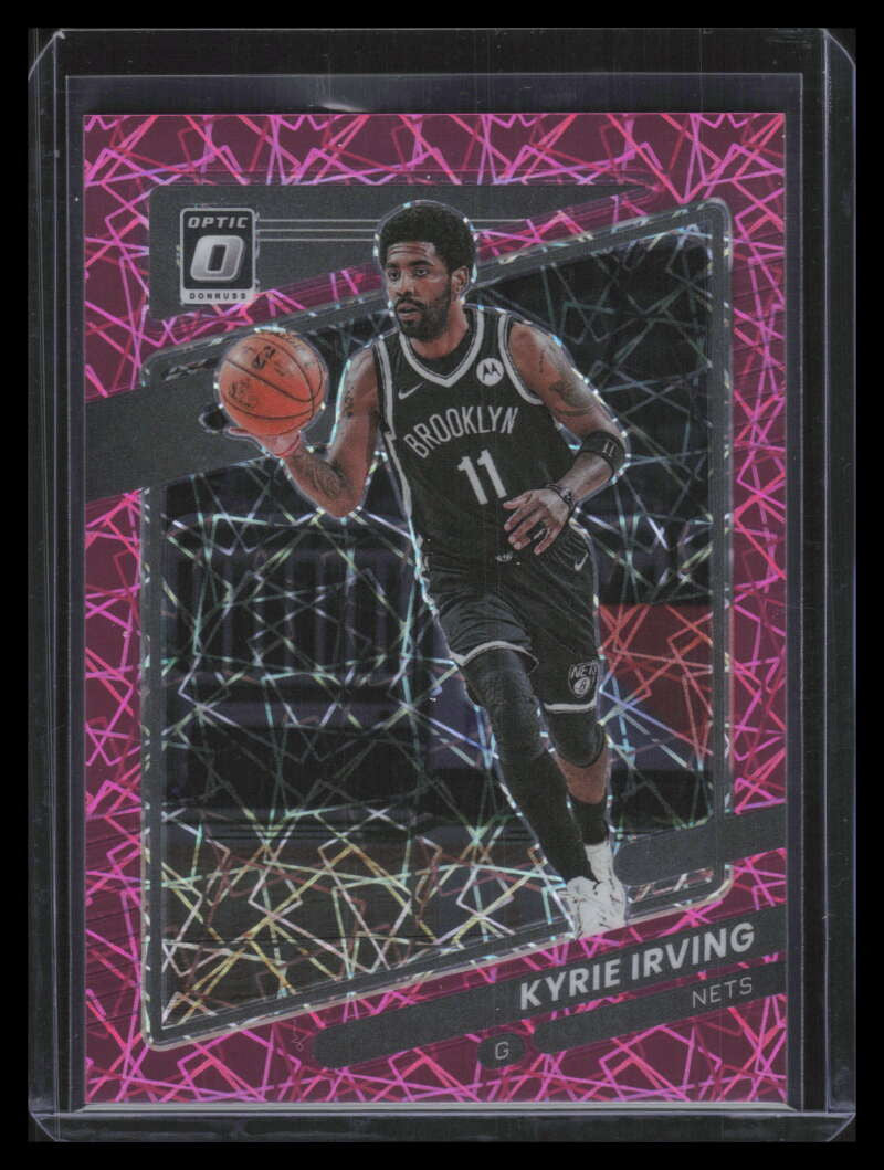 2021-22 Donruss Optic Pink Velocity Refractor 96 Kyrie Irving 36/79