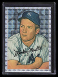 SOLD 132164 1996 Bowman's Best NNO Mickey Mantle 1952 Bowman Atomic Refractor Chromium