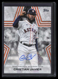 2023 Topps Baseball Stars Autographs BSACJ Cristian Javier Auto