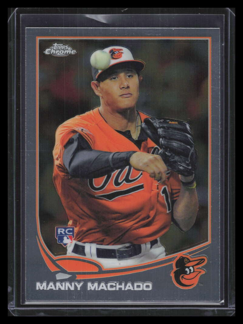 2013 Topps Chrome 12 Manny Machado Rookie 126372