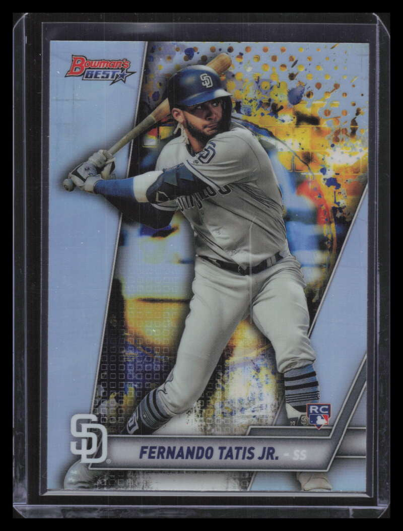 2019 Bowman's Best Refractor 58 Fernando Tatis Jr. Rookie 126291