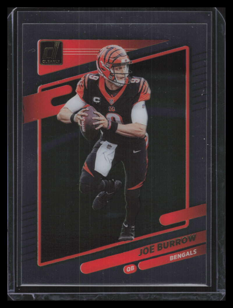 2021 Clearly Donruss Gold 10 Joe Burrow