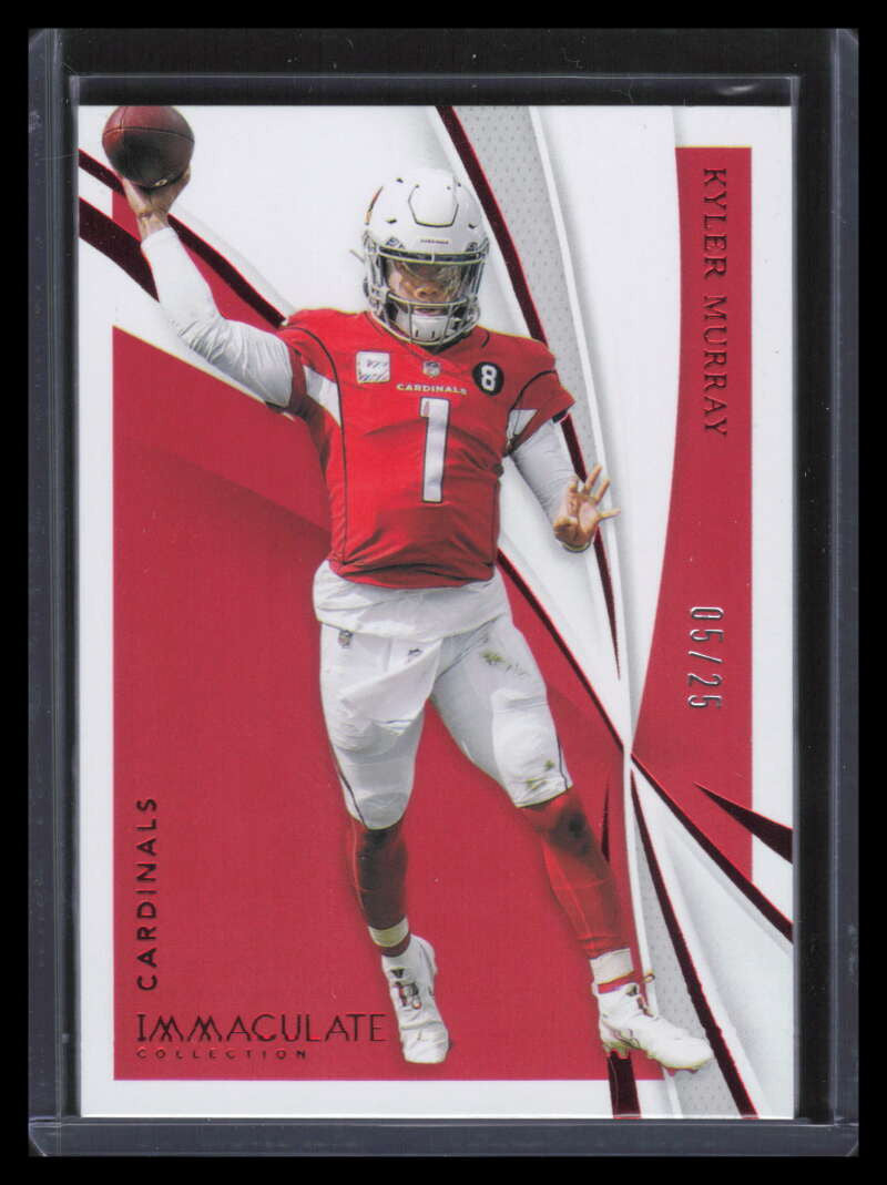 2021 Immaculate Collection Red 1 Kyler Murray 5/25