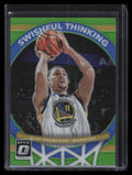 2017-18 Donruss Optic Swishful Thinking Lime Green 1 Klay Thompson 144/175
