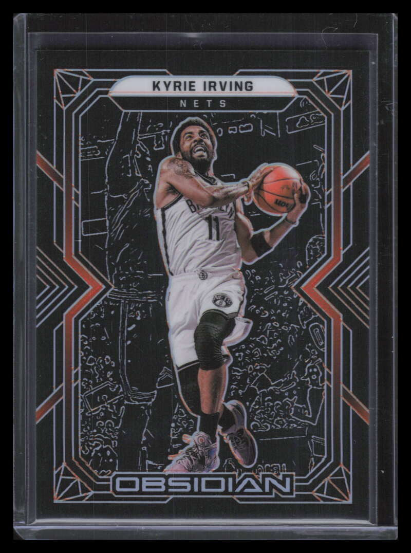 2021-22 Panini Obsidian Electric Etch Orange 125 Kyrie Irving 5/50
