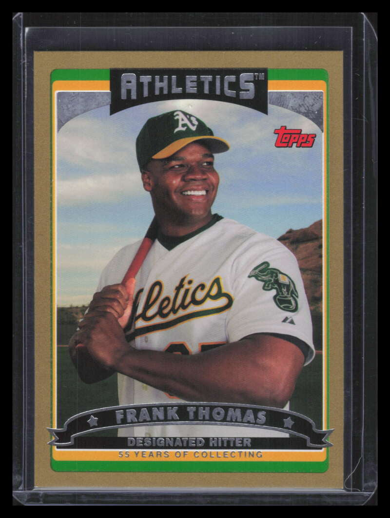 2006 Topps Gold 580 Frank Thomas 1803/2006