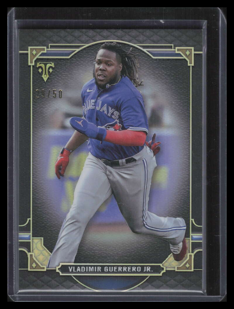 2022 Topps Triple Threads Onyx 65 Vladimir Guerrero Jr. 29/50