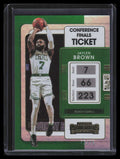 2021-22 Panini Contenders Conference Finals Ticket 34 Jaylen Brown 43/75